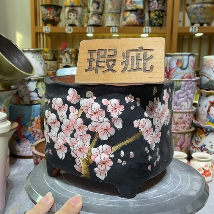 景德镇艺术手绘作品