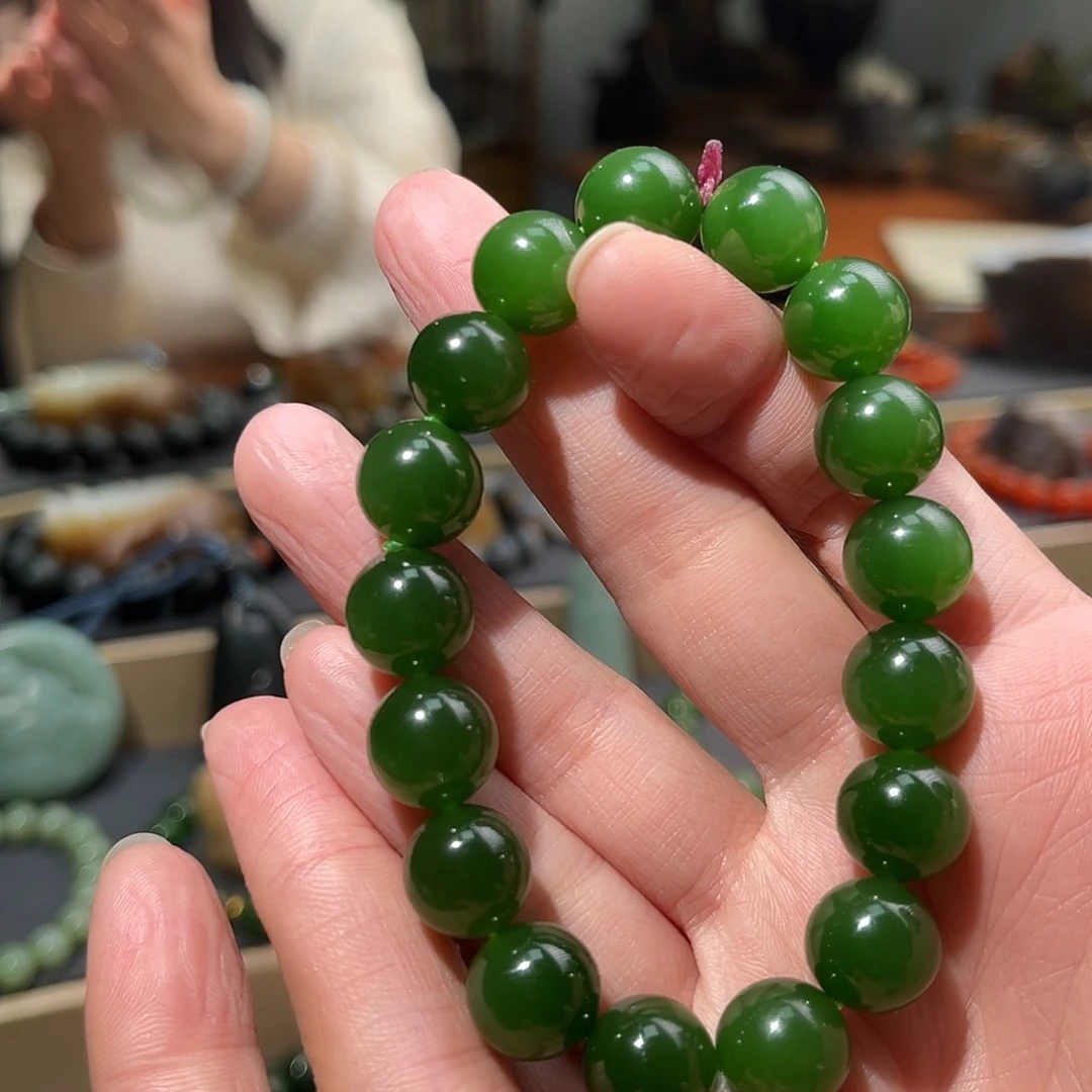 和田玉手链未镶嵌