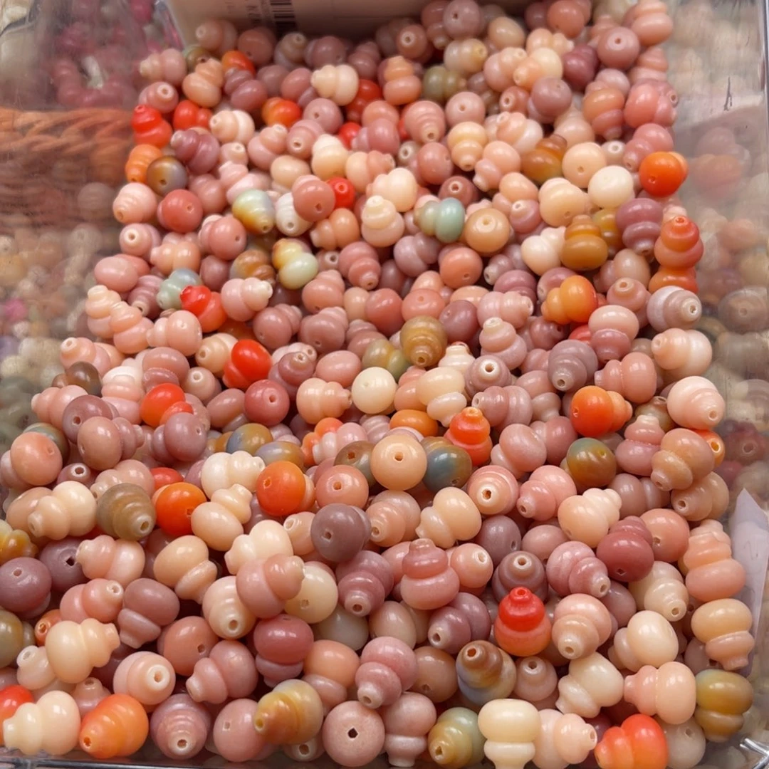 吊坠白玉菩提d x06/12mm/40颗葫芦瑕