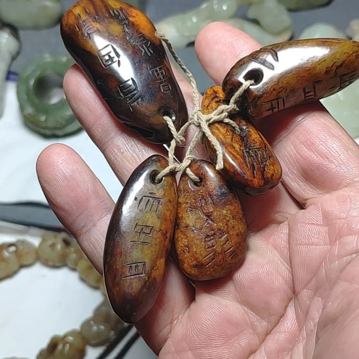 和田玉颈饰未镶嵌用****7