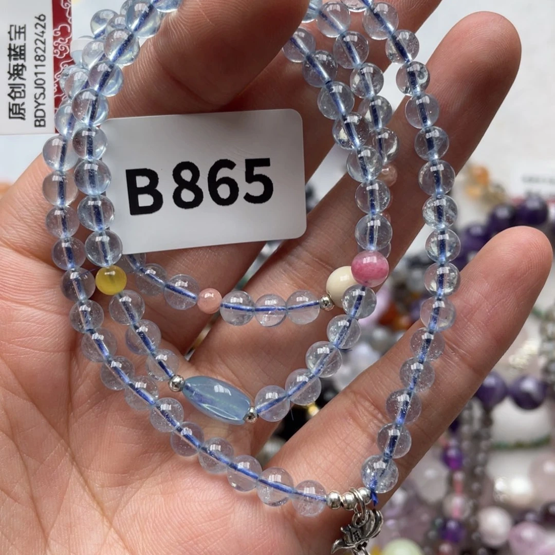 水晶手链未镶嵌多样性