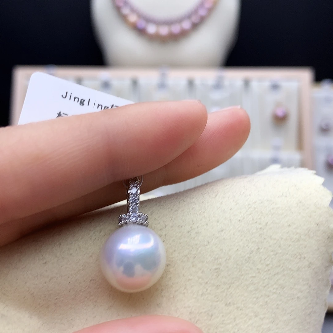 颈饰淡水珍珠合金