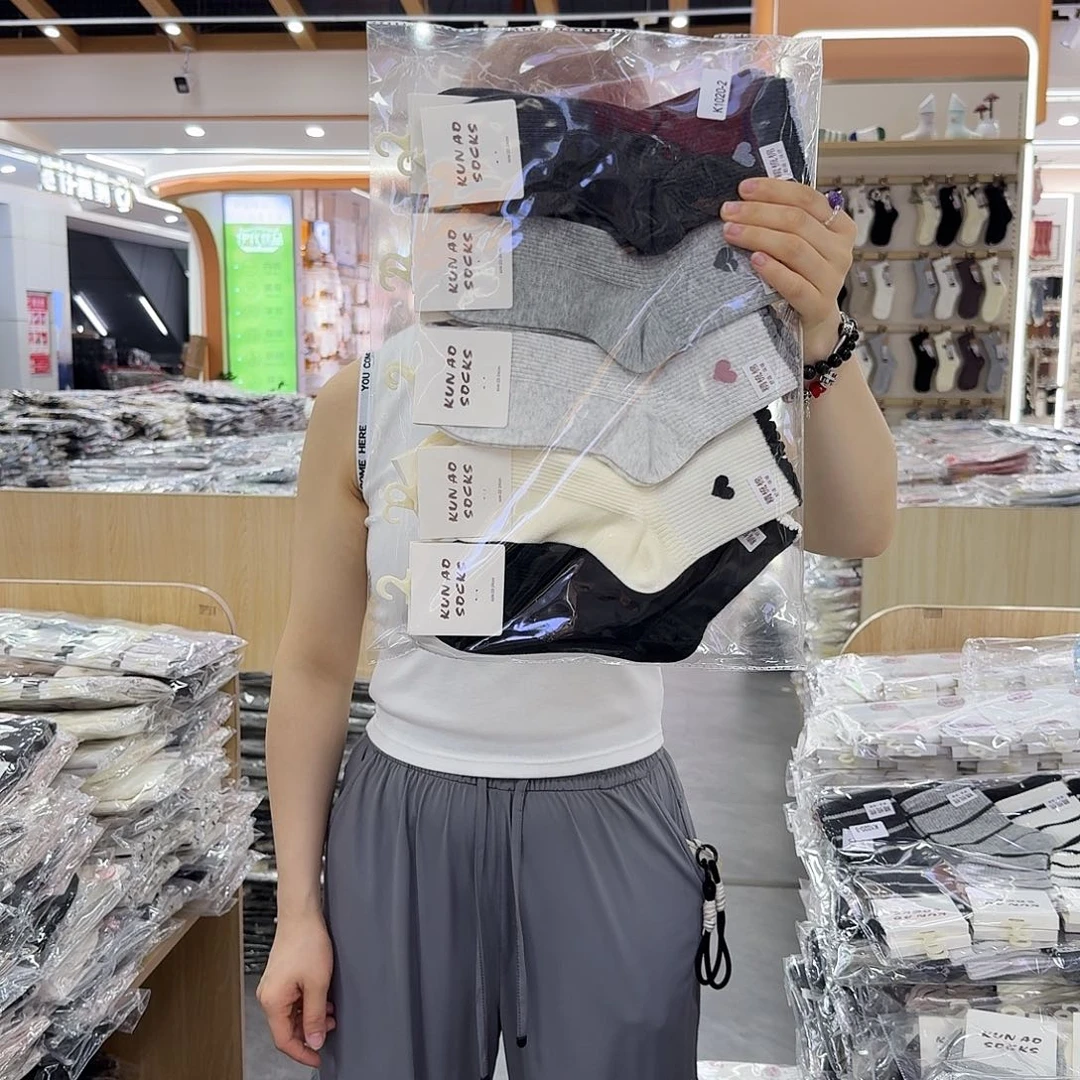 棉坤1020女袜5包厚