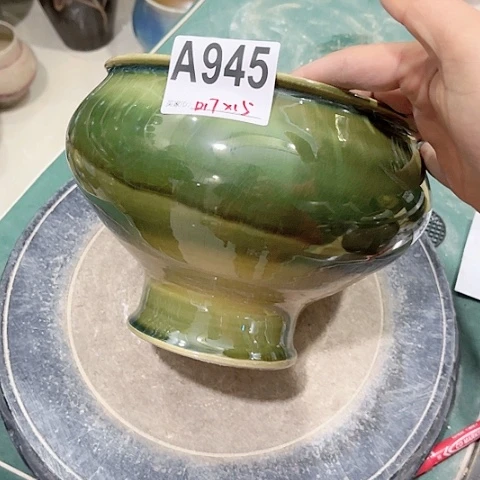 红陶景德镇陶瓷花盆手工