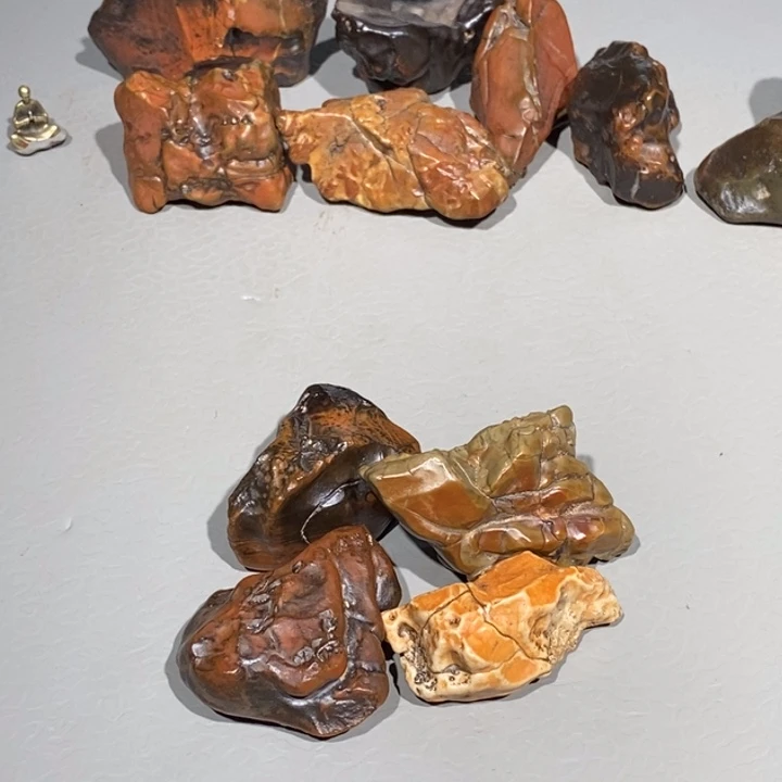 玛瑙/玉髓车挂合金头****5228