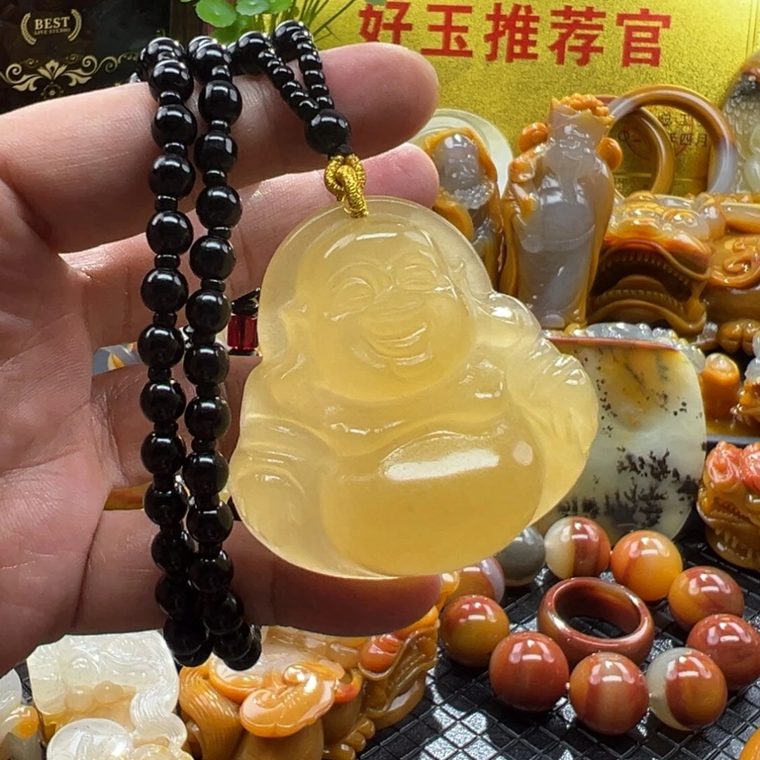 石英质玉未镶嵌颈饰