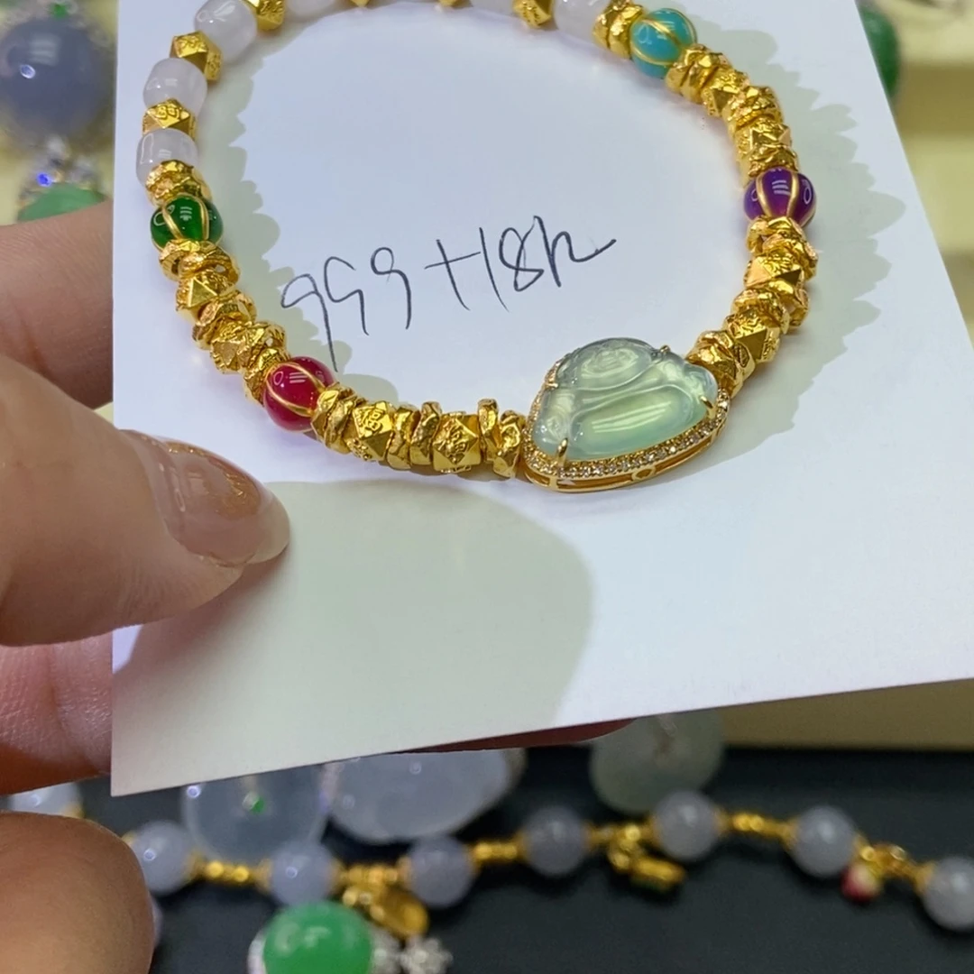 翡翠未镶嵌颈饰基地发货假一赔三