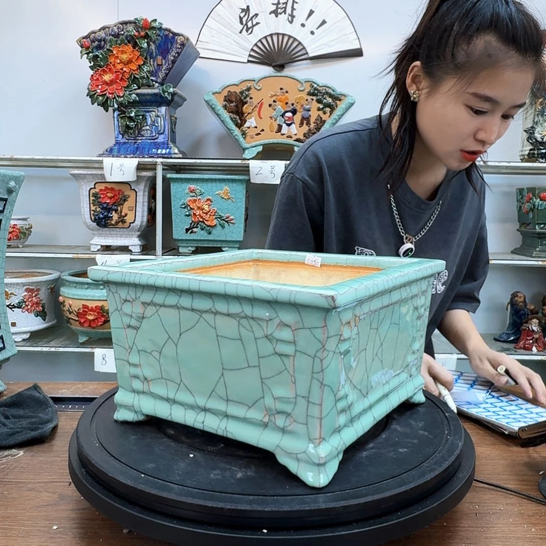 云****?石湾盆150陶瓷