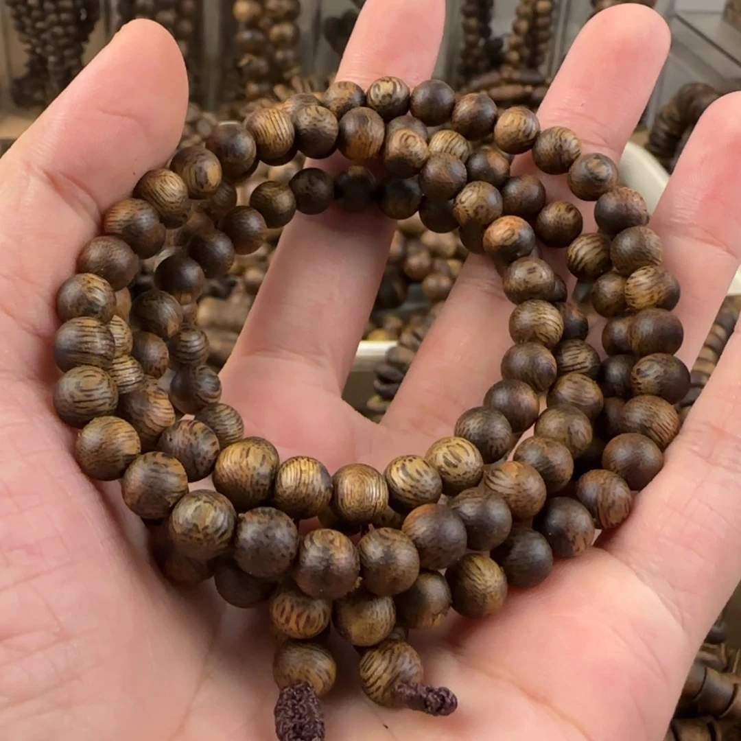 呦***吼沉香手串奇楠手串13.8克卡06