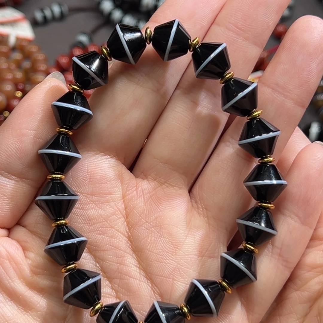 玛瑙/玉髓合金手链