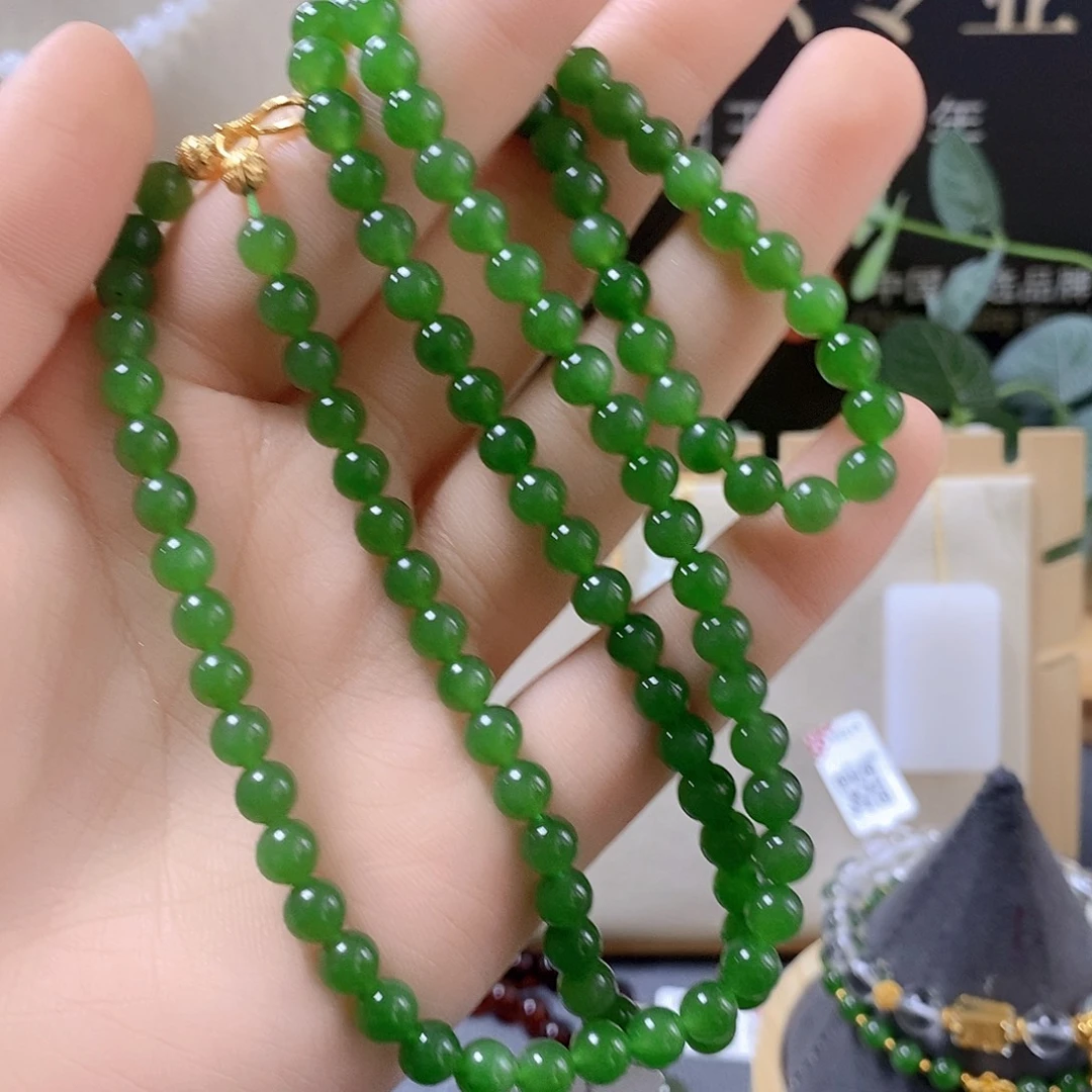 和田玉未镶嵌颈饰sj