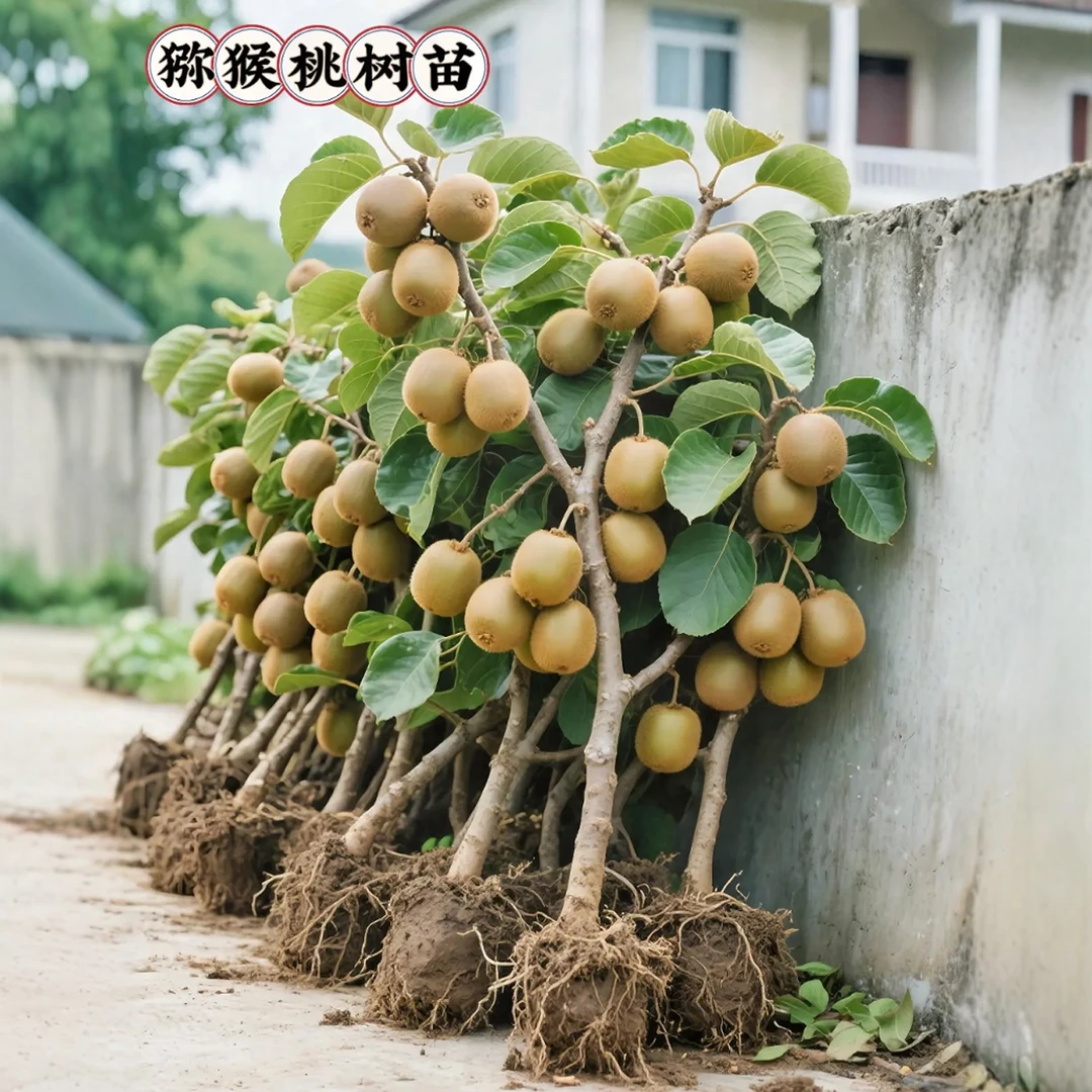 猕猴桃树果苗红心软枣猕猴桃苗徐香嫁接南北方种植庭院水果树果苗