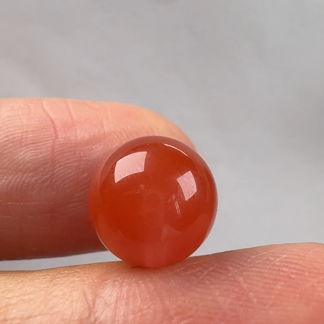 十***叶南红玛瑙未镶嵌圆珠10
