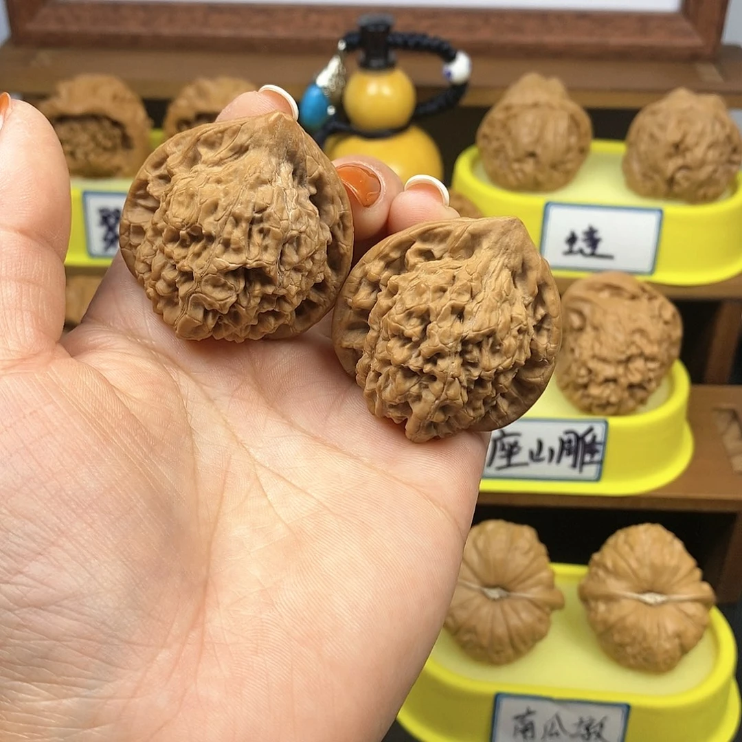 核桃官帽 文玩/木作/... 文玩把件