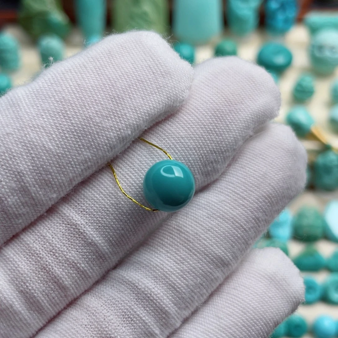 未镶嵌绿松石珠宝奇石