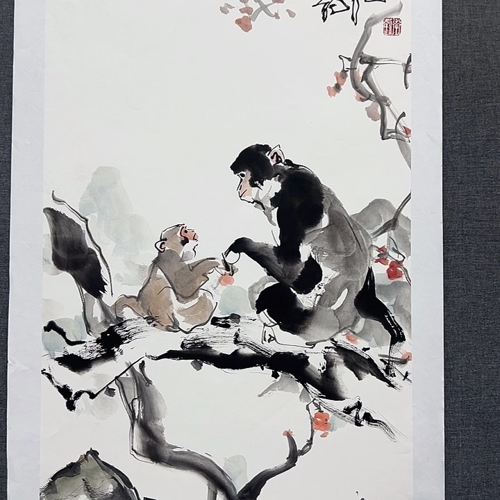 国画书画作品多次