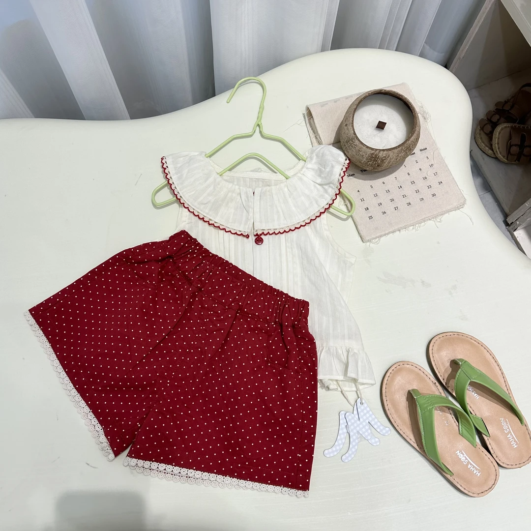 AC428~萌希·25夏~波点休闲短裤K568