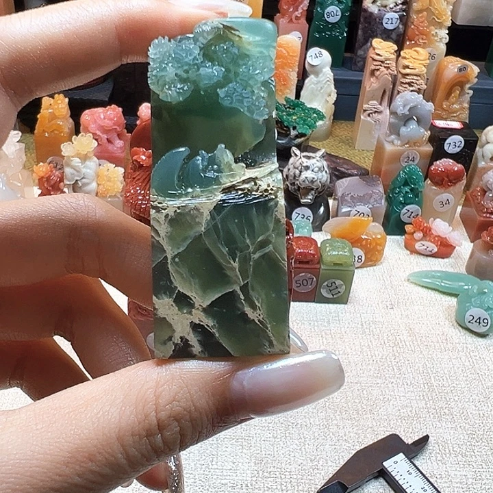 在***鸟印石寿山石寿山石雕刻