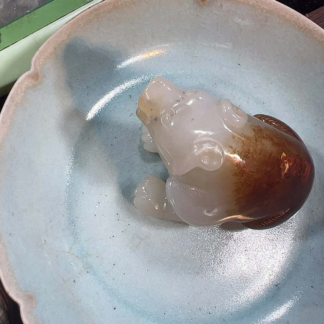 无***）瓷片五大名窑瓷器摆件瓷片