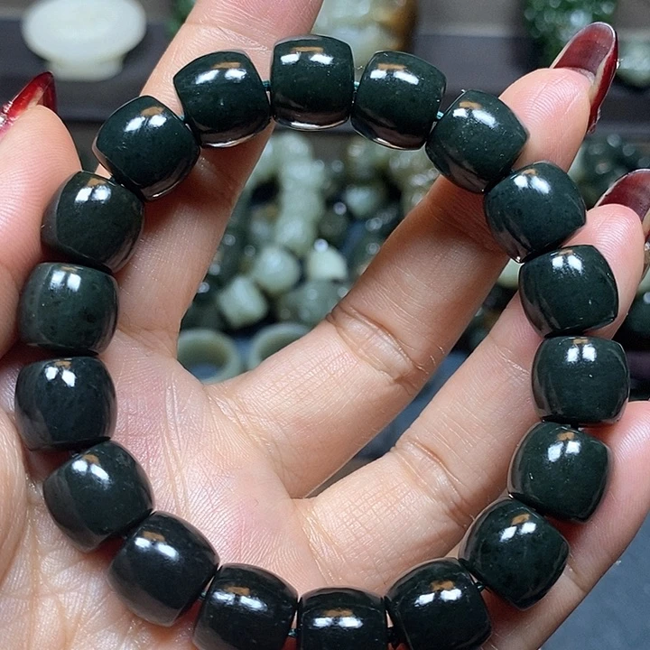 和田玉手串未镶嵌