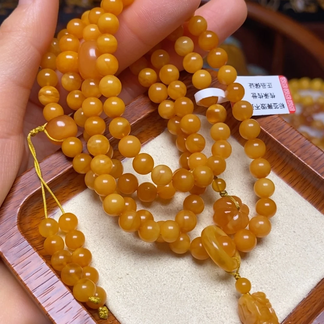 【闪购商品】蜜蜡手链未镶嵌手串