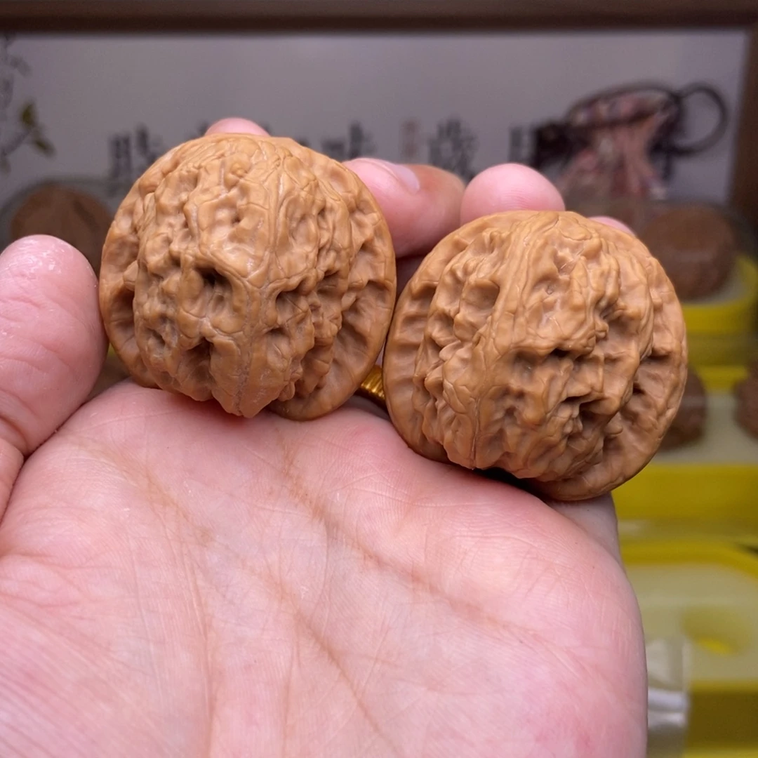 文玩核桃吊坠全品38➕尺野狼孤品对