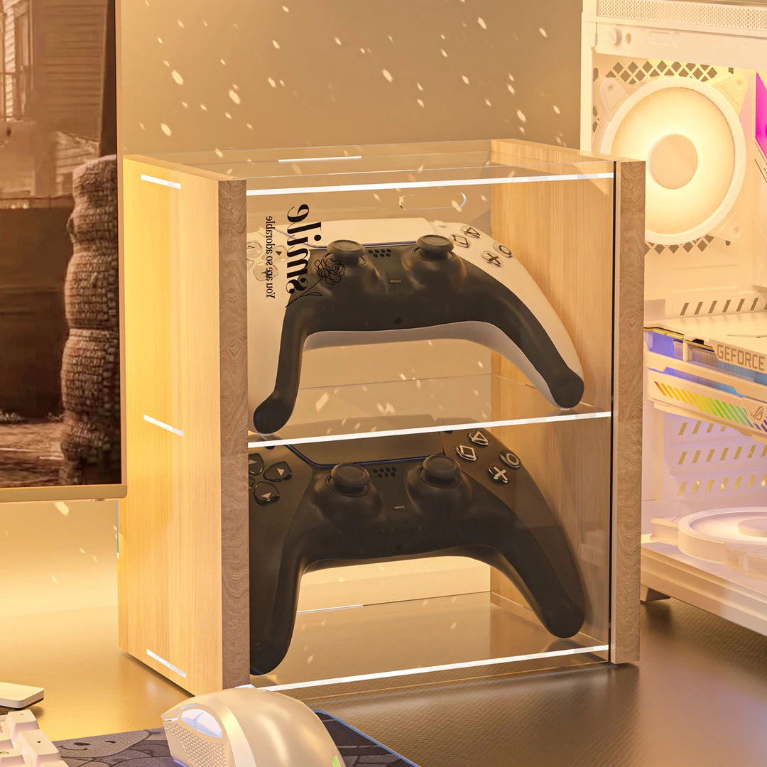 【唯兮】通用switch2游戏手柄支架高透防尘罩保护ps5展示Xbox收纳盒