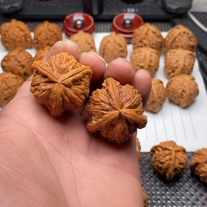 核桃手串/手链拼接三棱2