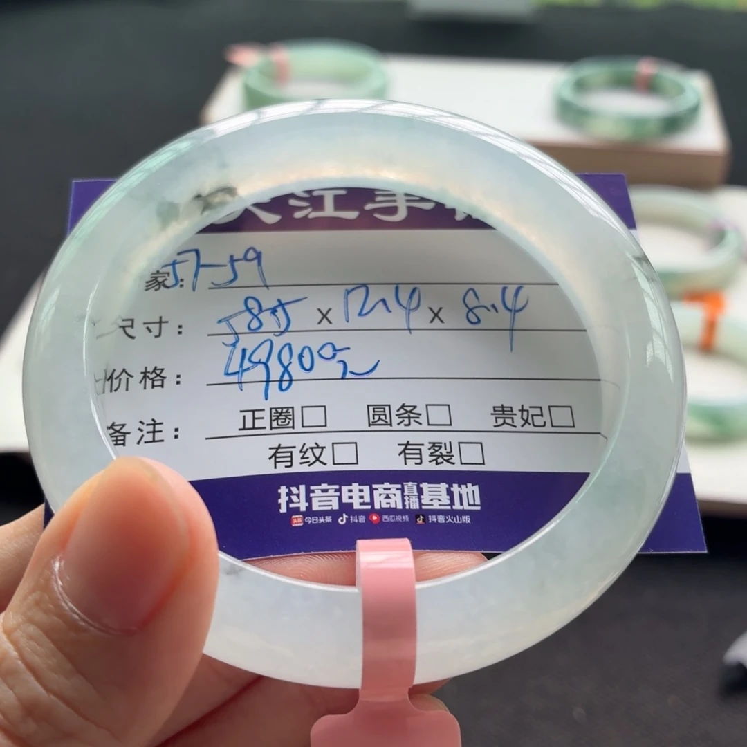 未镶嵌手镯翡翠翡翠