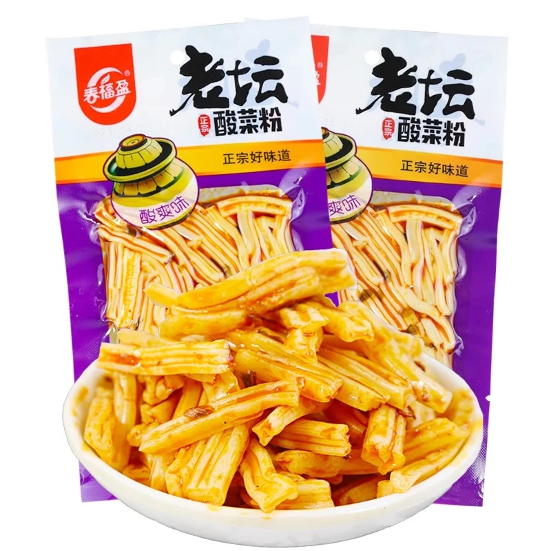 老坛酸菜粉凉粉皮香辣粉小面筋辣条