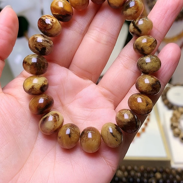 健***辰裸石琥珀未镶嵌抚顺