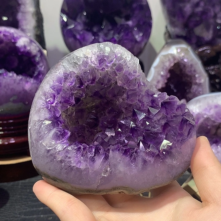 未镶嵌珠宝半成品紫晶