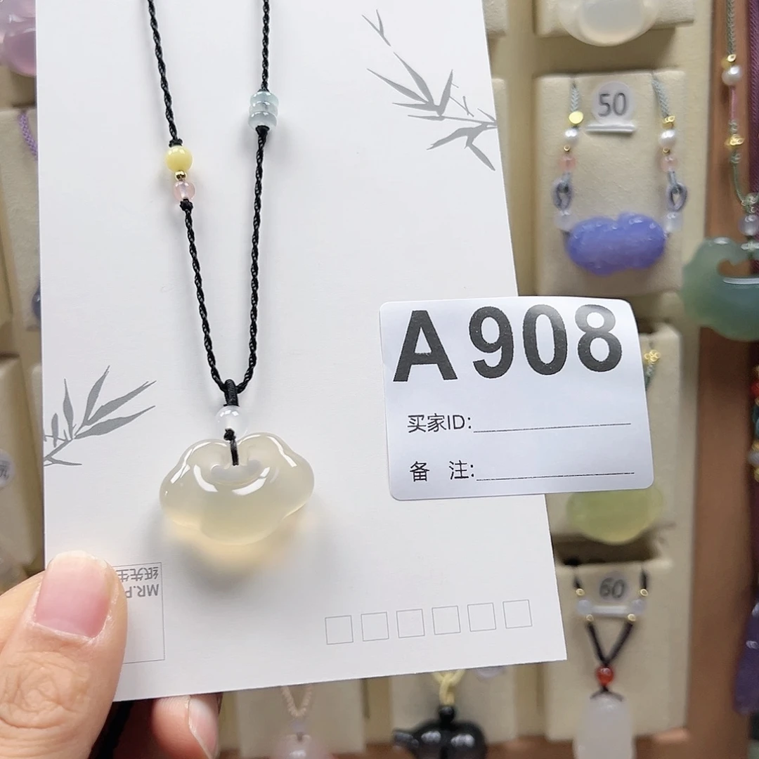 玛瑙/玉髓颈饰合金C**T