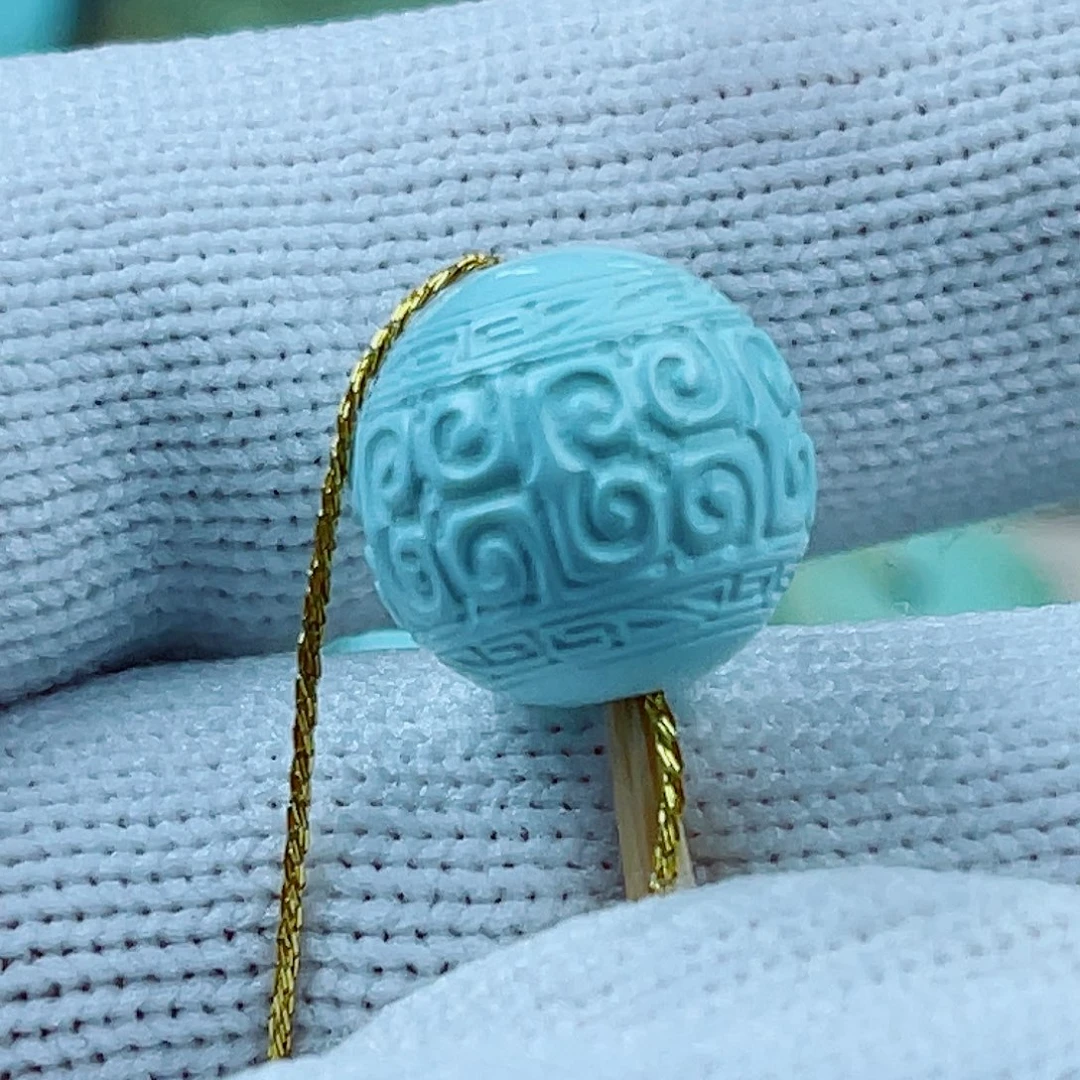 绿松石未镶嵌珠宝奇石配饰12.5