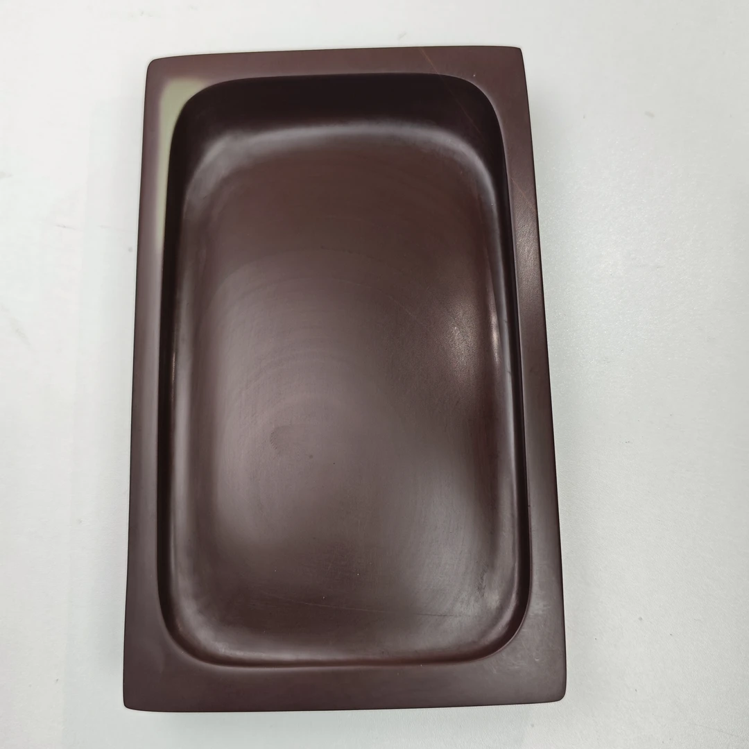 古淌池虢州石材质特色砚台虢州石砚石头仿古抄手斜淌池砚