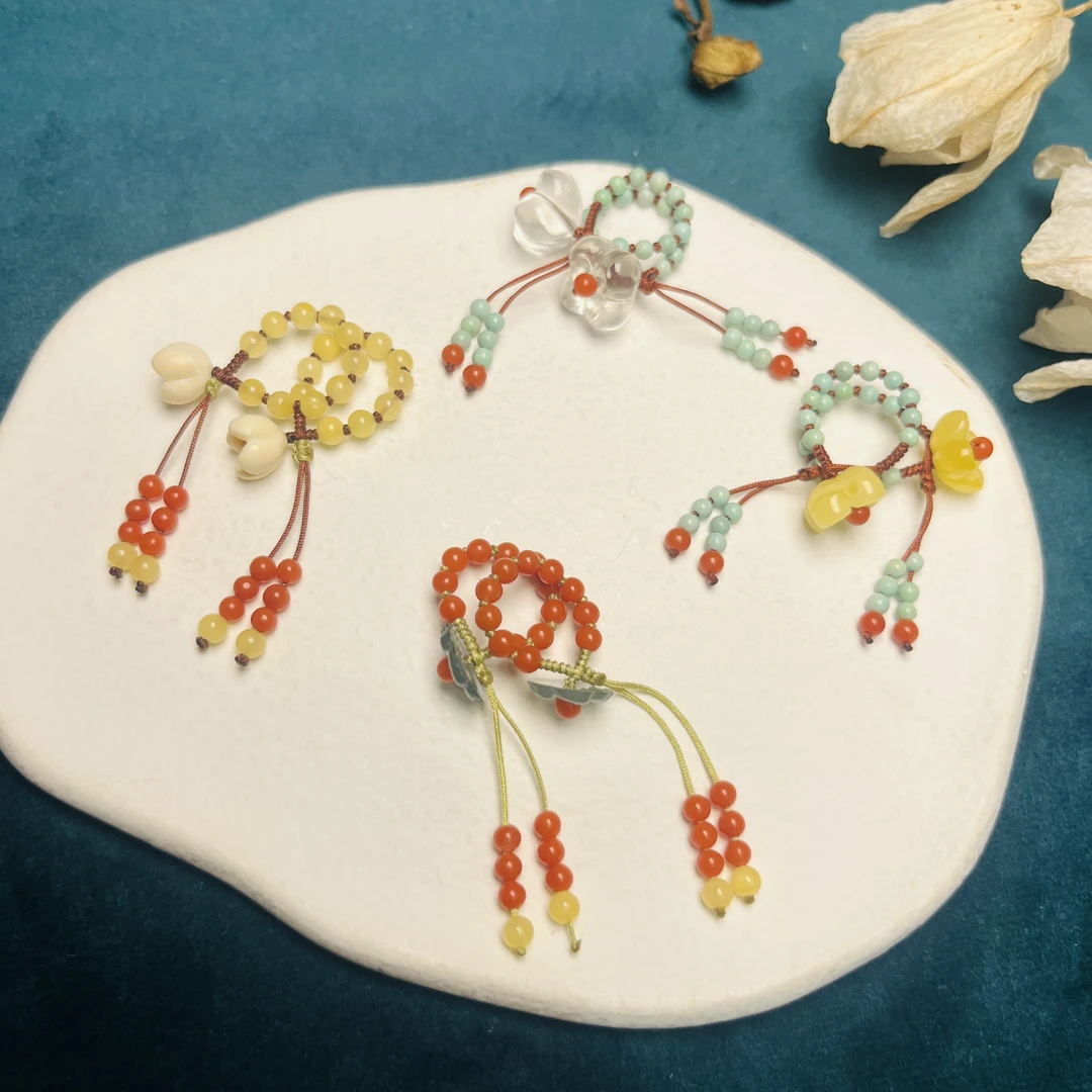 【桦雅】南红多宝连接扣-多样性发一- FL002-自发