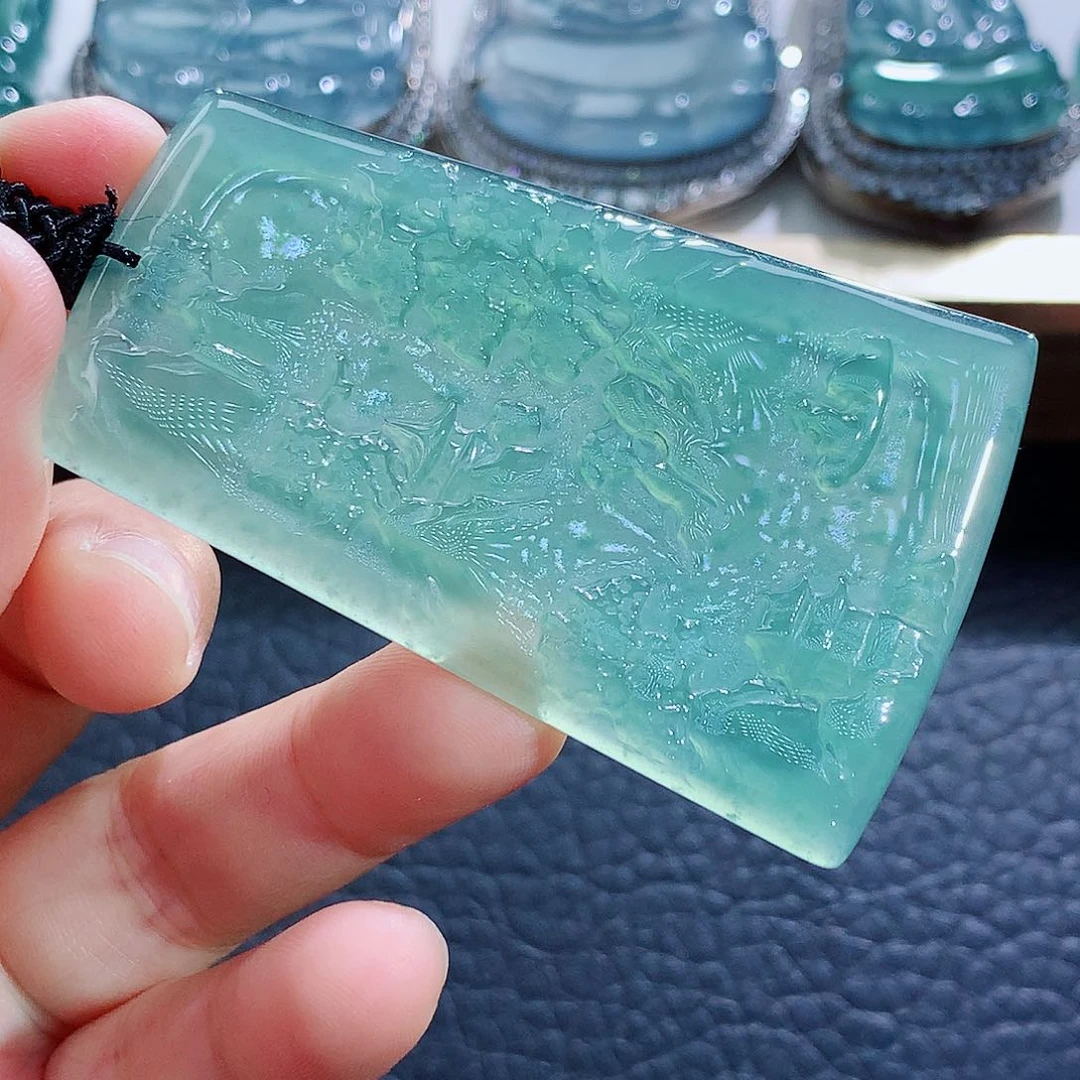 未镶嵌挂件翡翠翡翠