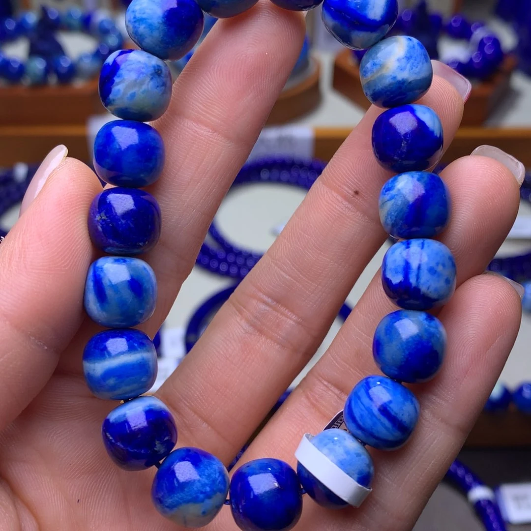 青金石手串未镶嵌11mm379