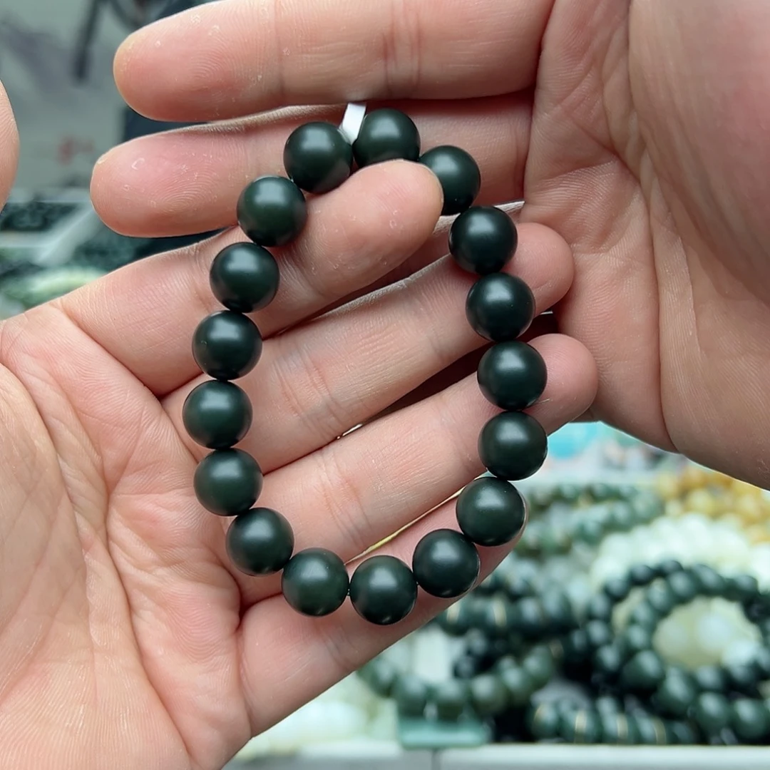 和田玉手链未镶嵌t***h