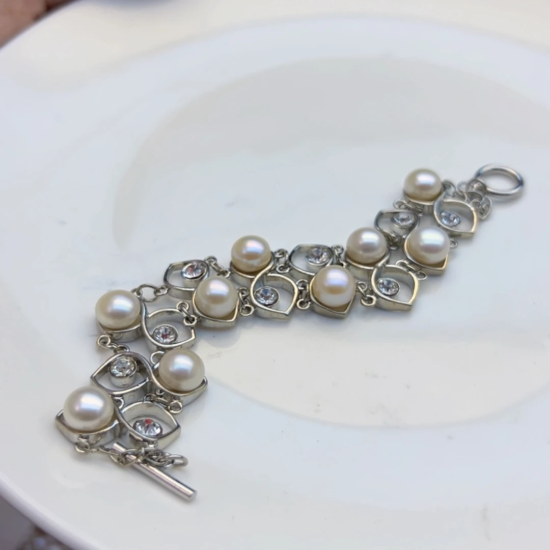 淡水珍珠136手链未镶嵌