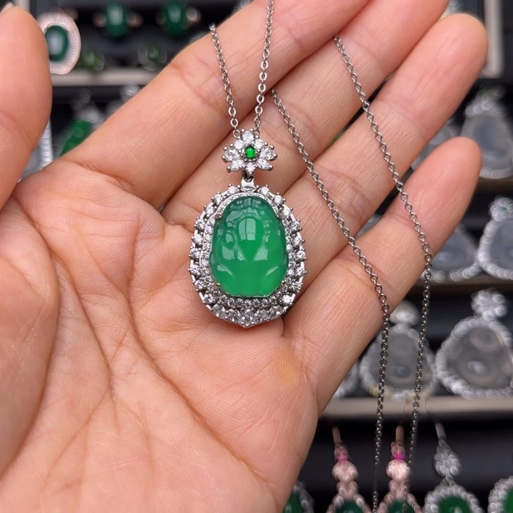 玛瑙/玉髓合金颈饰