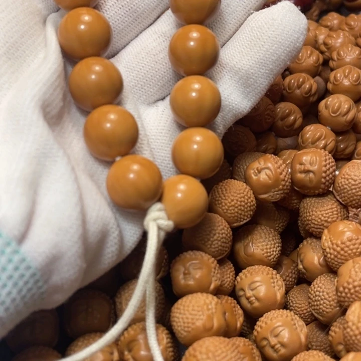 猴头核桃手串光珠