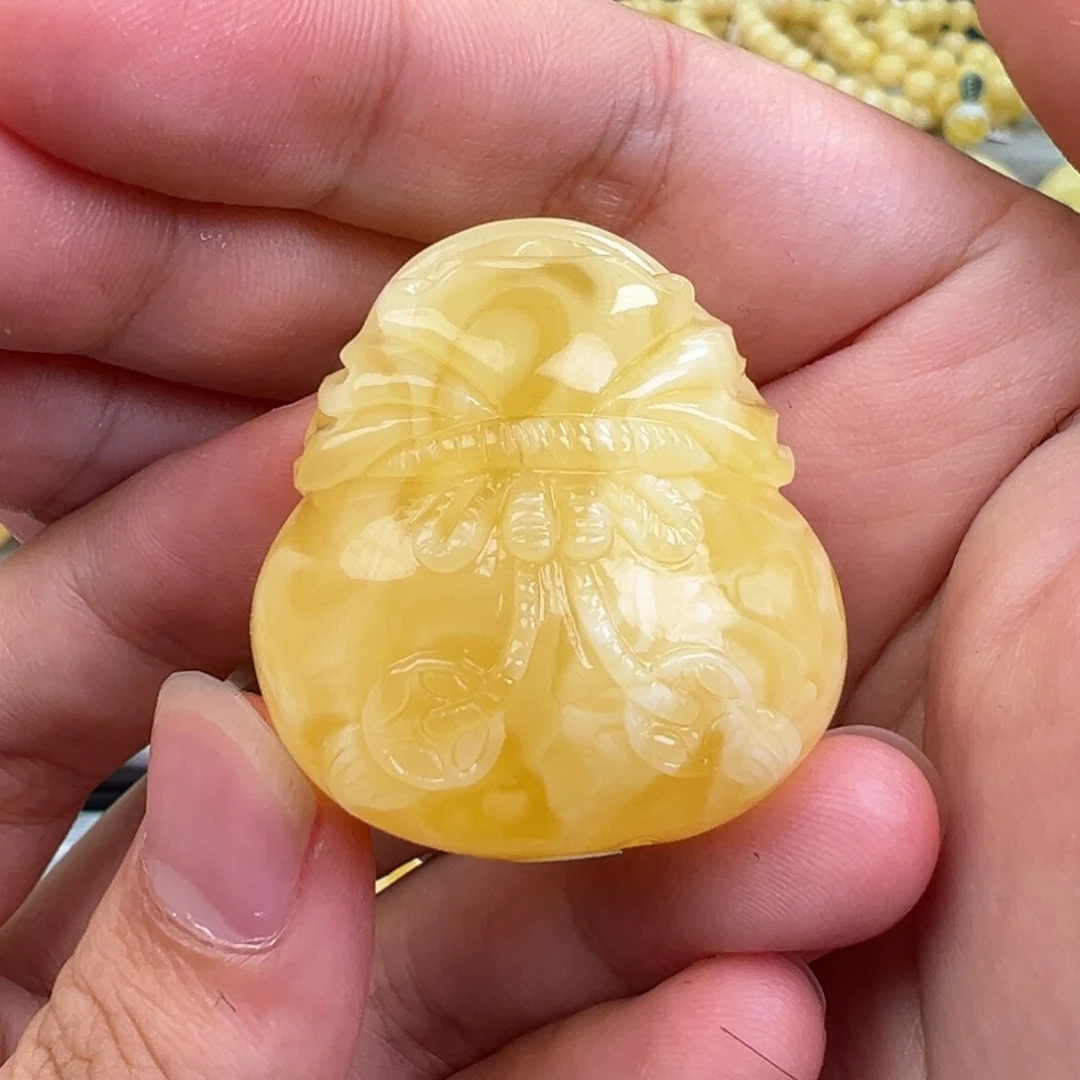 琥珀手链未镶嵌蜜蜡