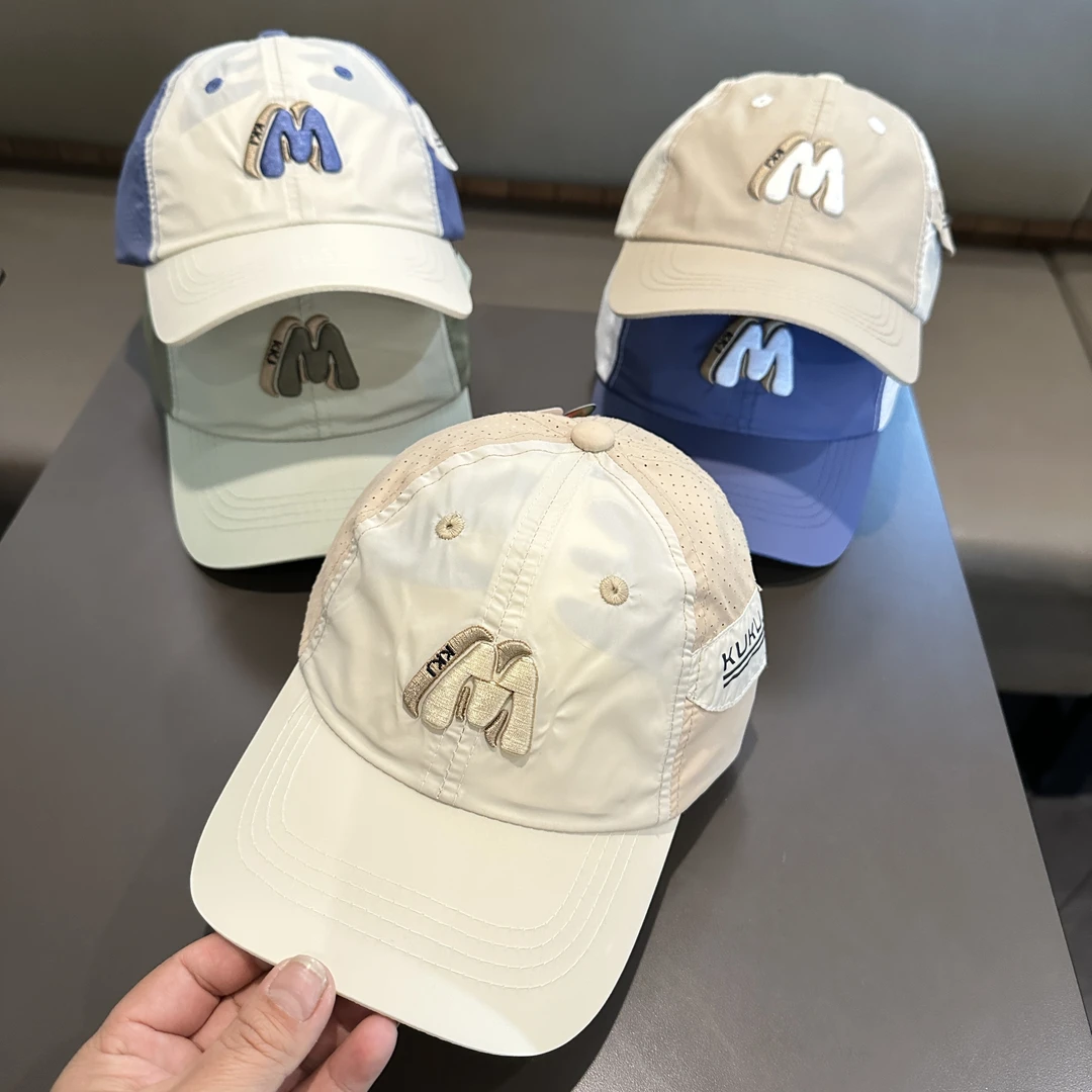 儿童帽子夏季薄款宝宝鸭舌帽男童速干棒球帽女童防晒帽小孩遮阳帽