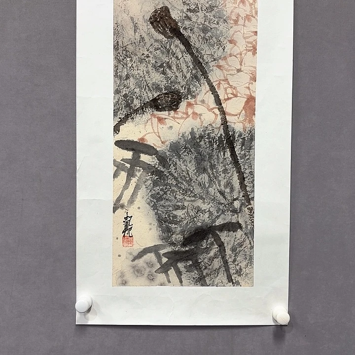 国画亲笔手绘放心去藏