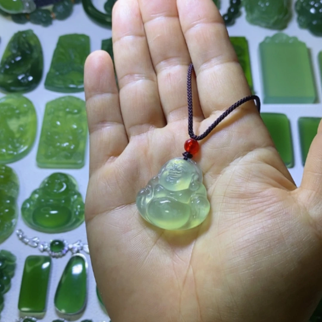 【闪购商品】未镶嵌蛇纹石玉颈饰