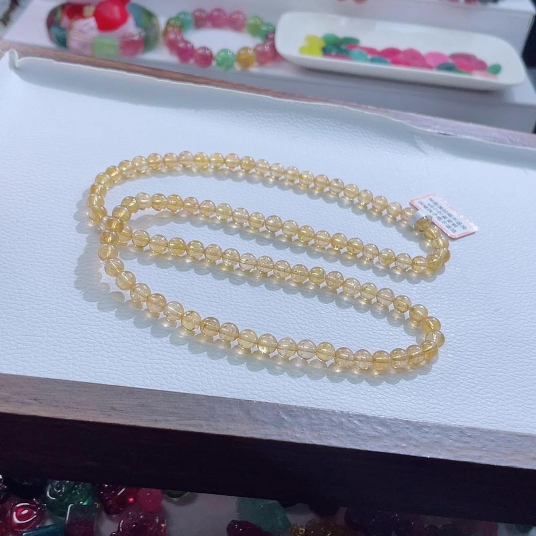 手链碧玺未镶嵌6mm左右