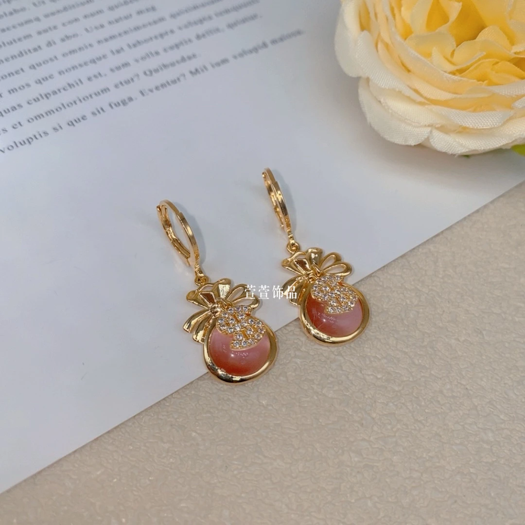 铜合金无非金属耳饰 时尚简约百搭气质高级感福袋耳环0475