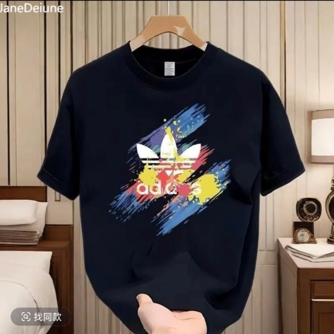 X6FZ【一折粉丝福利】夏季男女同款百搭时尚潮牌短袖T恤