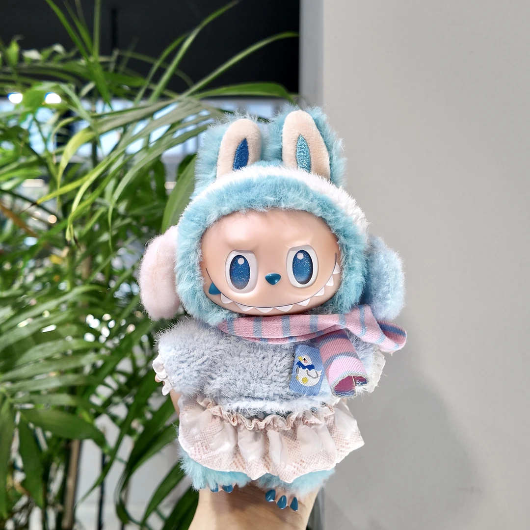 毛绒绒饼TOKKS娃衣铺labubu一代二代三代衣服现货搪胺玩偶衣服
